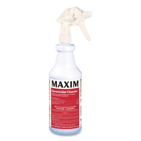 MAXIM Cleaners & Detergents, Bottle, Lemon, 12 PK 041000-12